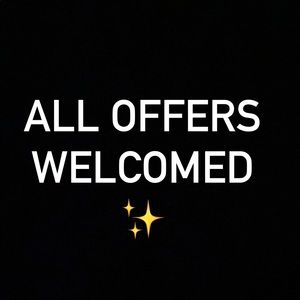 All offers welcomed ✨